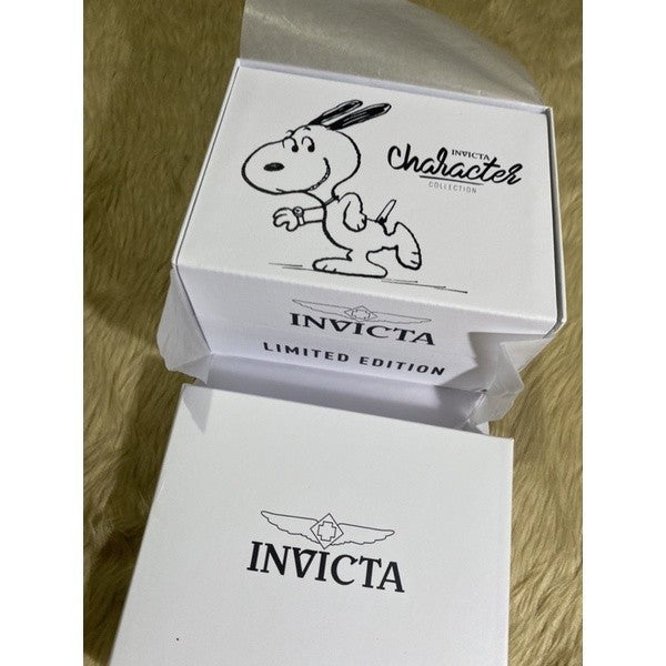 Invicta Character Collection GOLD Snoopy Women's Watch w/Mother of Pearl Dial - 40mm
