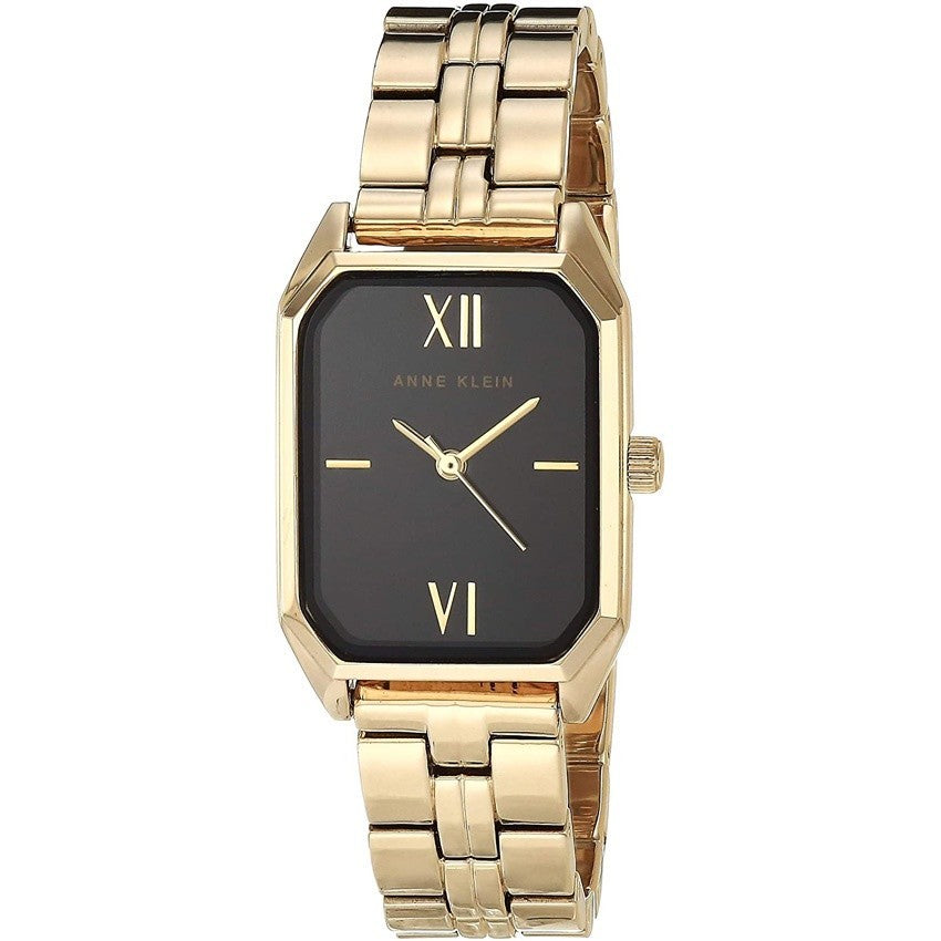AK Klein Women's Japanese Quartz Dress Watch,Gold (Model: AK/3774BKGB)