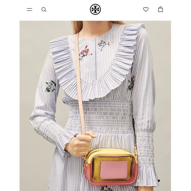 TB Perry Bombe Mini Clear Bag