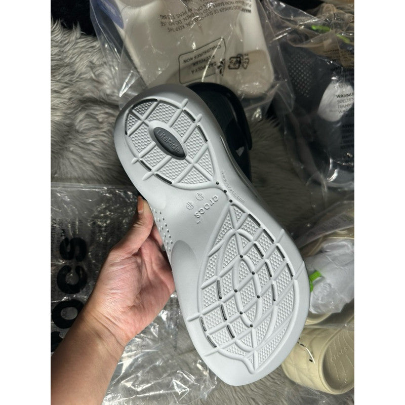 ORIG & IMPORTED Crocs LiteRide™ 360 Clog in Black/Slate Grey for Men