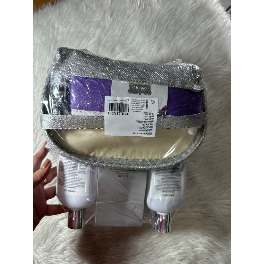 SALE! ❤️ ORIG & IMPORTED Lovery 9 Piece Lavender And Jasmine Relax Body Care Gift Set