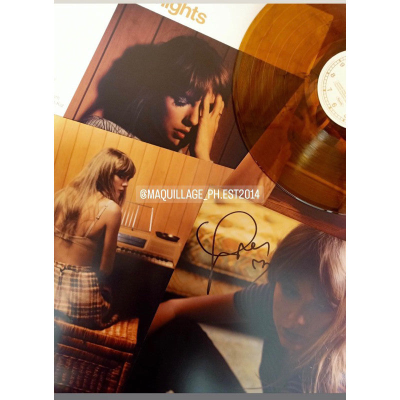 ORIG & IMPORTED Taylor Swift Midnights Vinyl with Hand Signed Photo from Taylor Swift USA