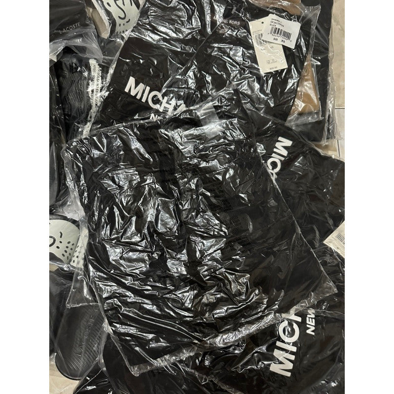 SALE! AUTHENTIC/ORIGINAL Michael K0rs MK Logo Cotton Shirt for Men Women in BLACK