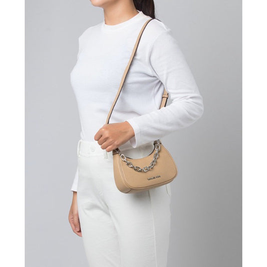 SALE! ❤️ ORIG & IMPORTED MK Cora Mini Zip Pouchette KiliKili Crossbody Bag Brown