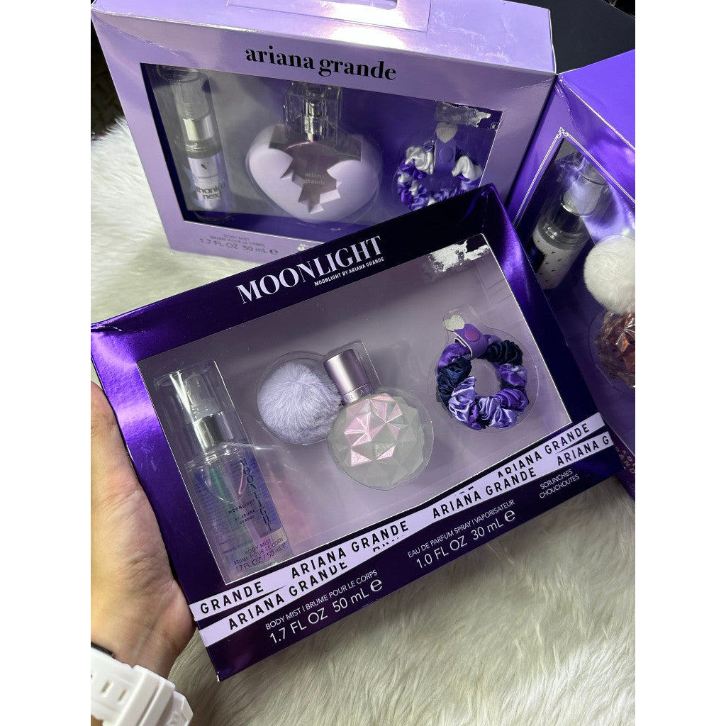 SALE! ❤️ ORIG & IMPORTED ARIANA GRANDE Thank u Next, Ari, Moonlight Cloud Perfume Mist Gift Set