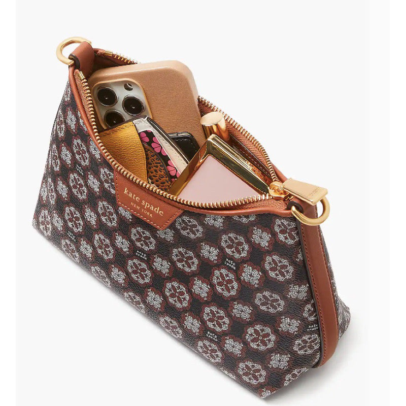 ORIG & IMPORTED KS Retail Flower Monogram Coated Canvas Bag