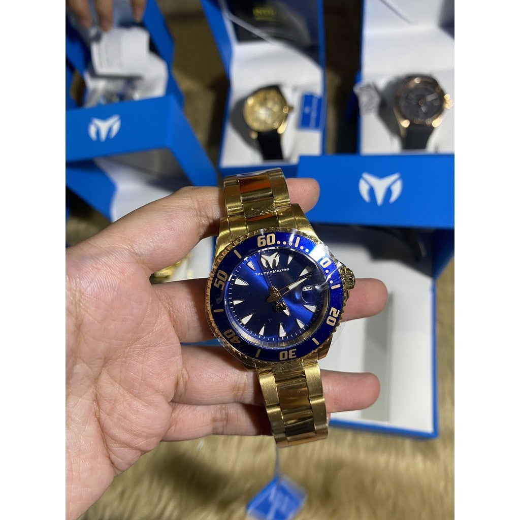 BROKEN BOX TechnoMarine Manta Sea Women's Watch - 38mm, Gold (TM-220110)