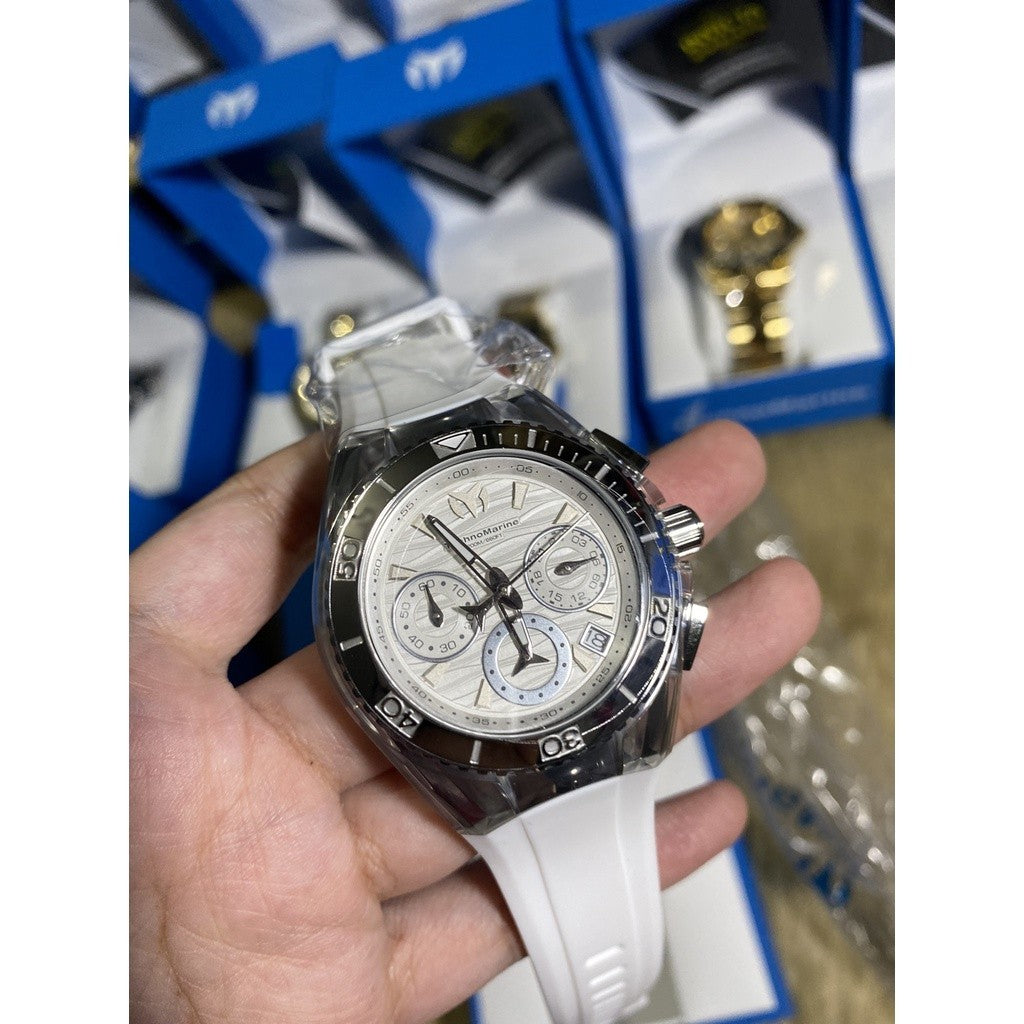 BROKEN BOX TechnoMarine Cruise Star Women's Watch - 40.57mm, White (TM-120033)