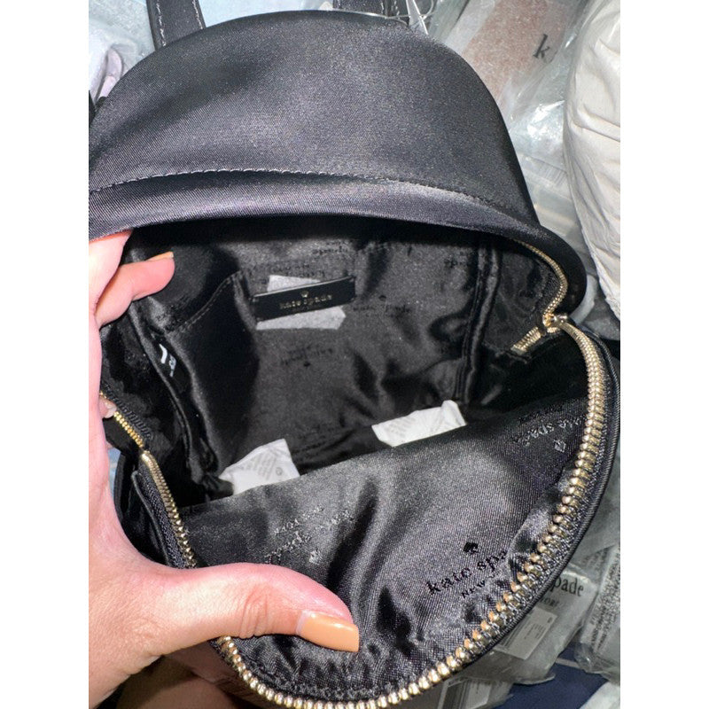 ORIG & IMPORTED KS Chelsea Mini Nylon Backpack Black Bag