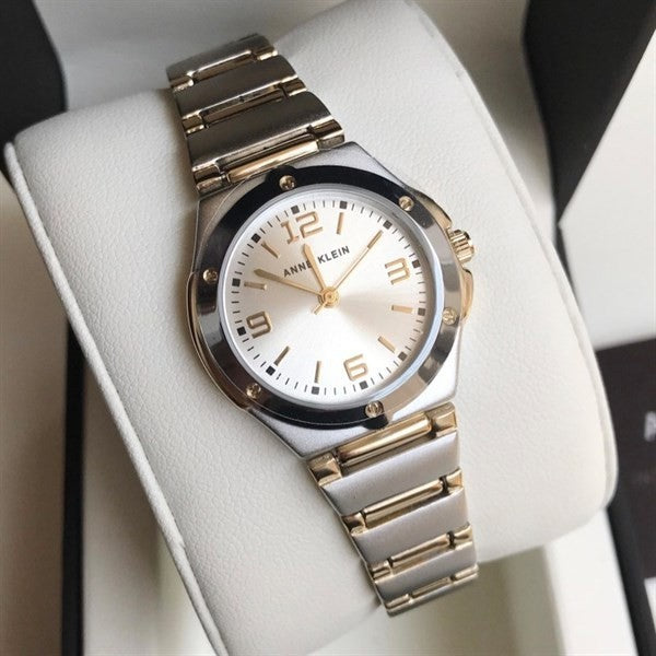 Best Seller! AK Klein Women's Two-Tone Bracelet Watch, 10/8655SVTT