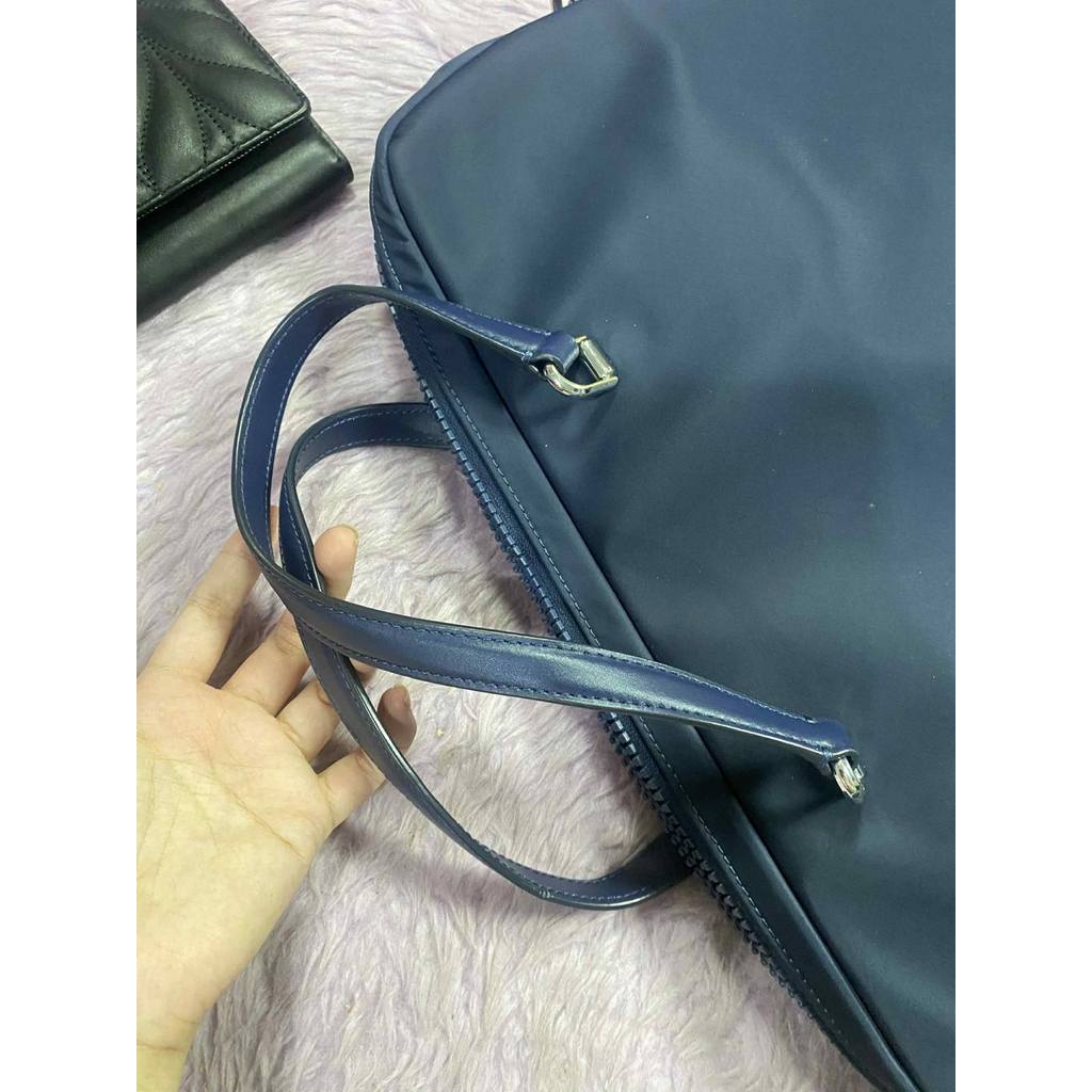 ORIG Preloved KS Jae Laptop Nylon Blue Bag