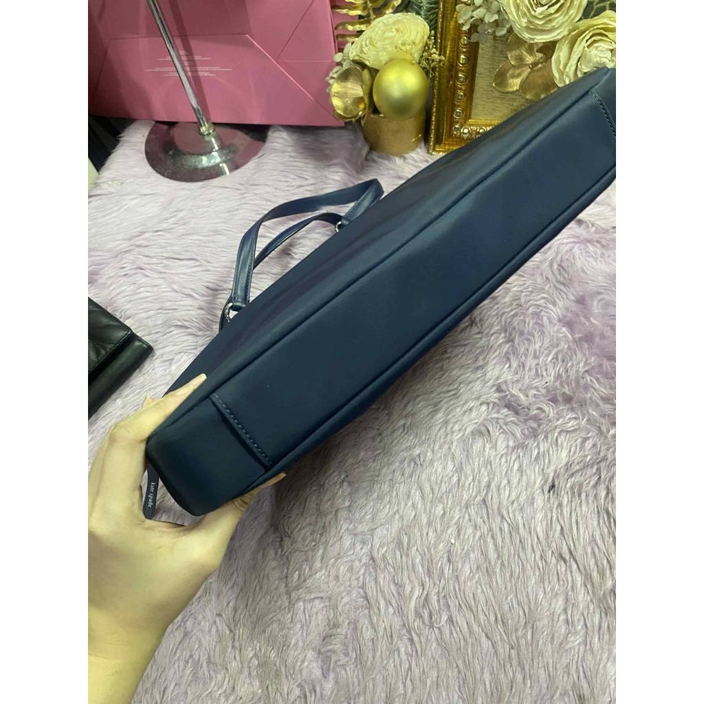ORIG Preloved KS Jae Laptop Nylon Blue Bag