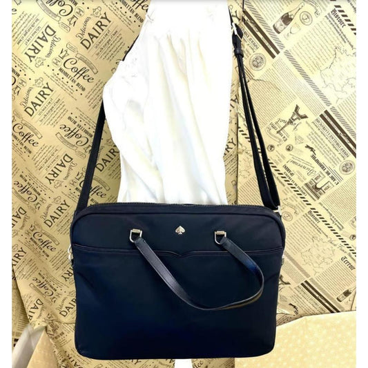 ORIG Preloved KS Jae Laptop Nylon Blue Bag