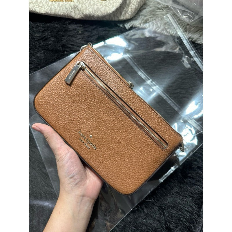 SALE! ❤️ KS Leila Pebbled Nolita Leather Kilikili Bag Convertible Wristlet