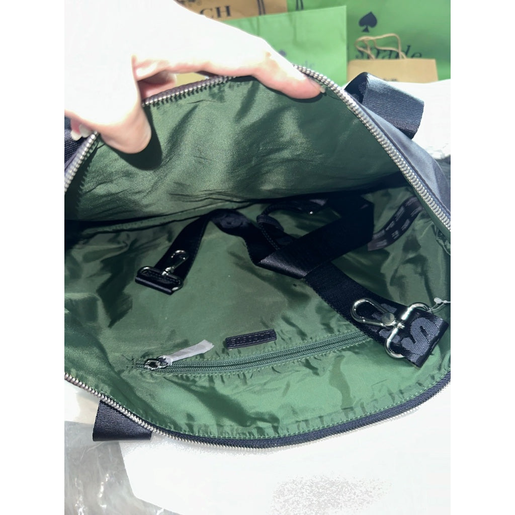 ORIG & IMPORTED LCT Active Nylon Tote Large Bag Black