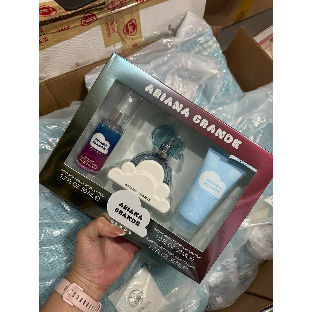 SALE! ❤️ ORIG & IMPORTED ARIANA GRANDE Thank u Next, Ari, Moonlight Cloud Perfume Mist Gift Set