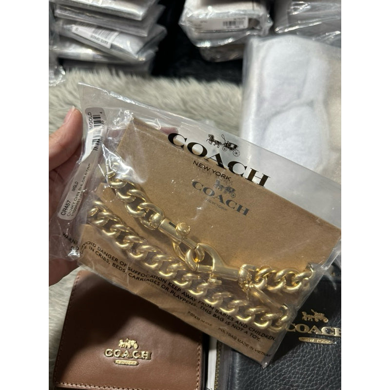 ORIG & IMPORTED CCH Chunky Chain Shoulder Strap - Gold