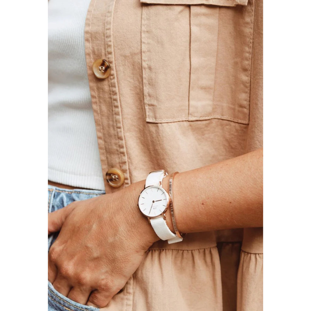ORIG & IMPORTED Daniel Wellington Classic Dover Women's White Watch DW00600309