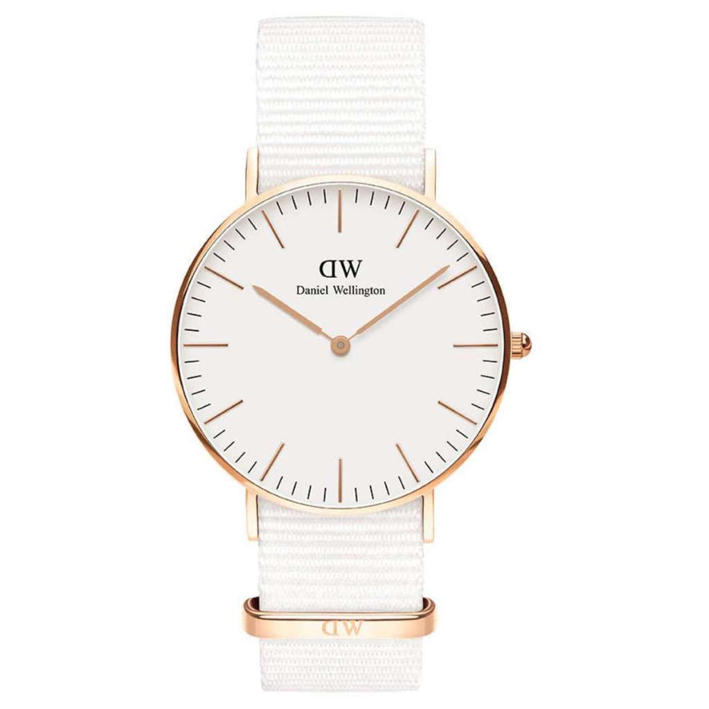 ORIG & IMPORTED Daniel Wellington Classic Dover Women's White Watch DW00600309