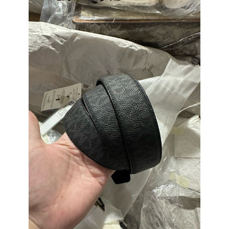 SALE! ORIG & IMPORTED MK Men's Monogram Logo Belt 34mm Cut to Size