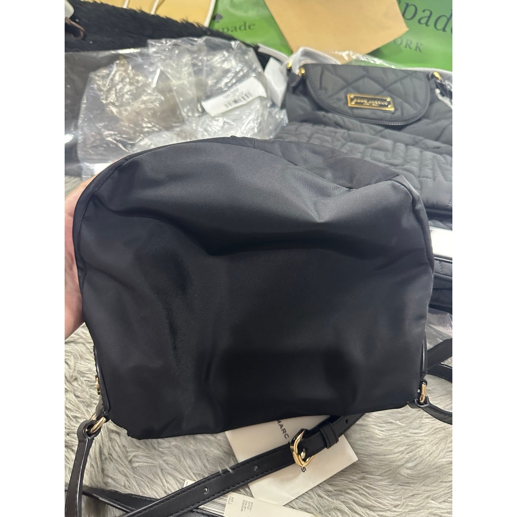 ORIG PRELOVED  MJ Preppy Nylon Mini Natasha Crossbody Bag Black