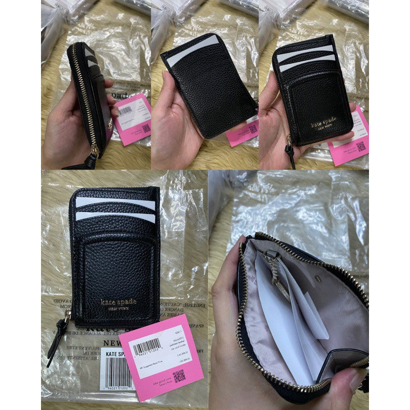 ORIG & IMPORTED KS Retail Knott Zip Cardholder Card Wallet
