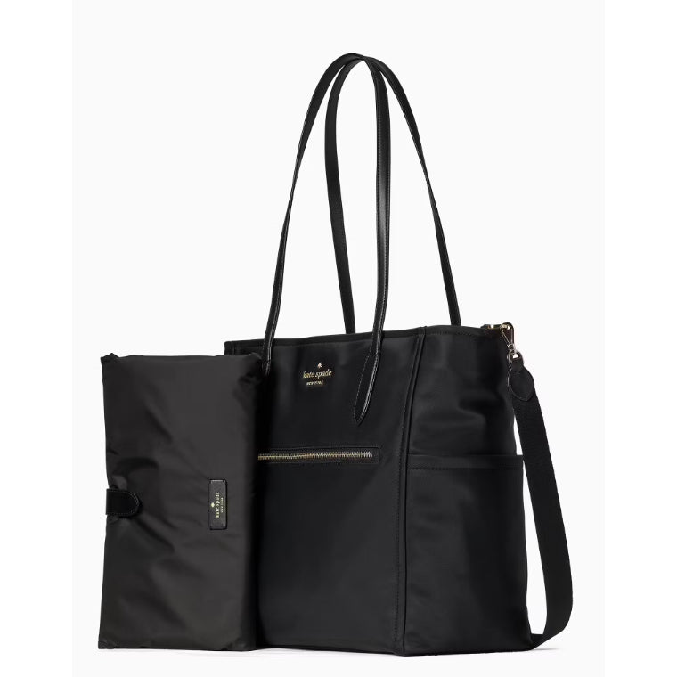 ORIG & IMPORTED KS Chelsea Nylon Baby Bag Black