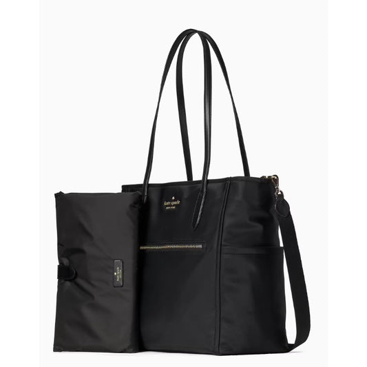 ORIG & IMPORTED KS Chelsea Nylon Baby Bag Black