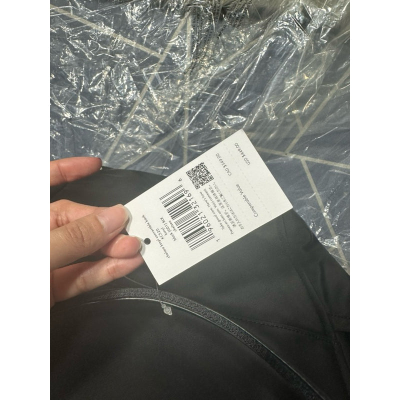 ORIG & IMPORTED KS Chelsea Convertible Backpack Black Nylon Large Bag