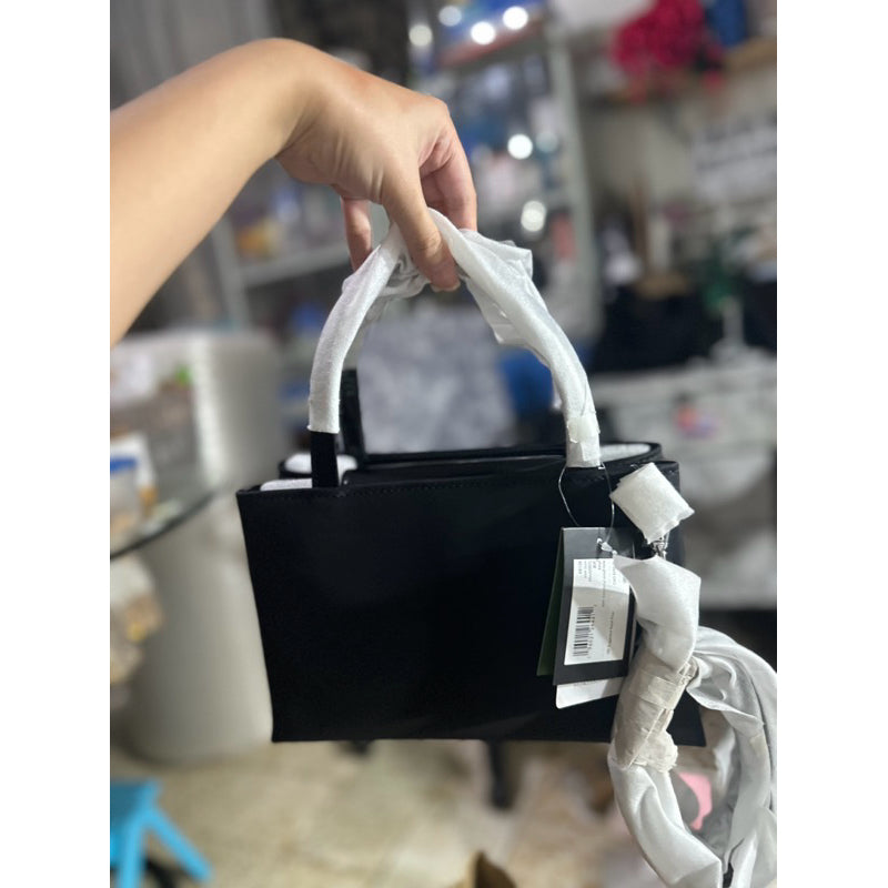 ORIG & IMPORTED KS Retail Sam Icon KSNYL Nylon Small Tote Black Bag