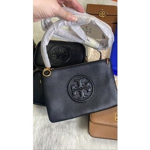 SALE! ❤️  TB Perry Bombe double-zip crossbody bag - Green