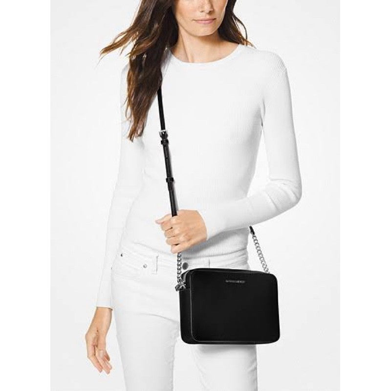 ORIG & IMPORTED MK Jet Set Large Crossbody Camera Bag in Signature