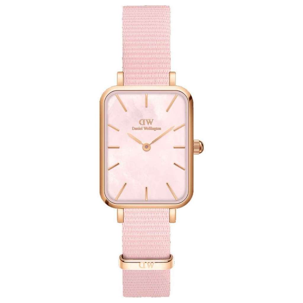 ORIG & IMPORTED Daniel Wellington Quadro Coral Women's Small Watch DW00100509