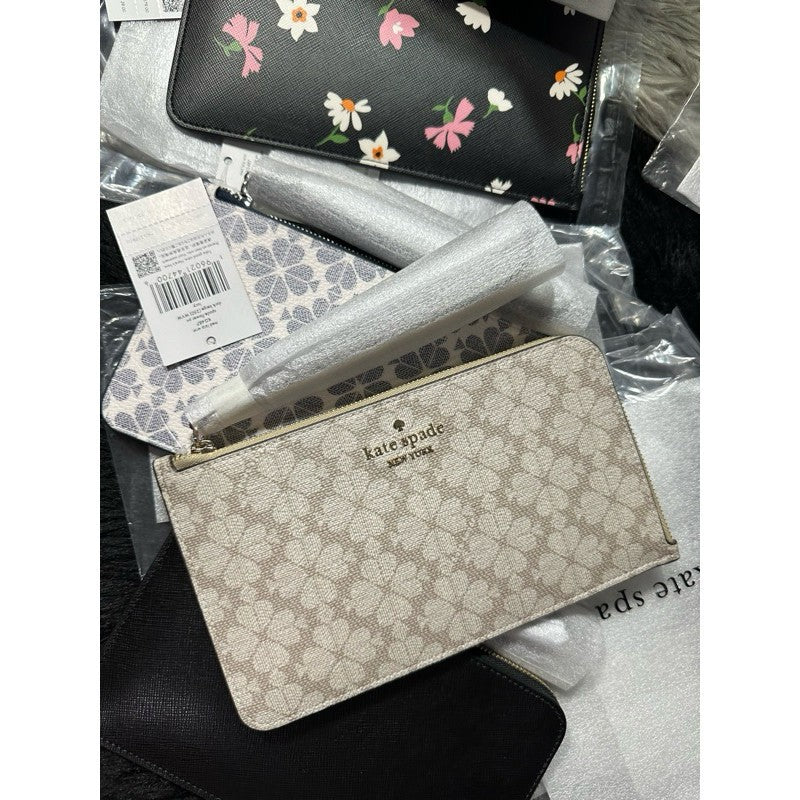ORIG & IMPORTED KS Lucy Small & Medium L-zip Wristlet Wallet