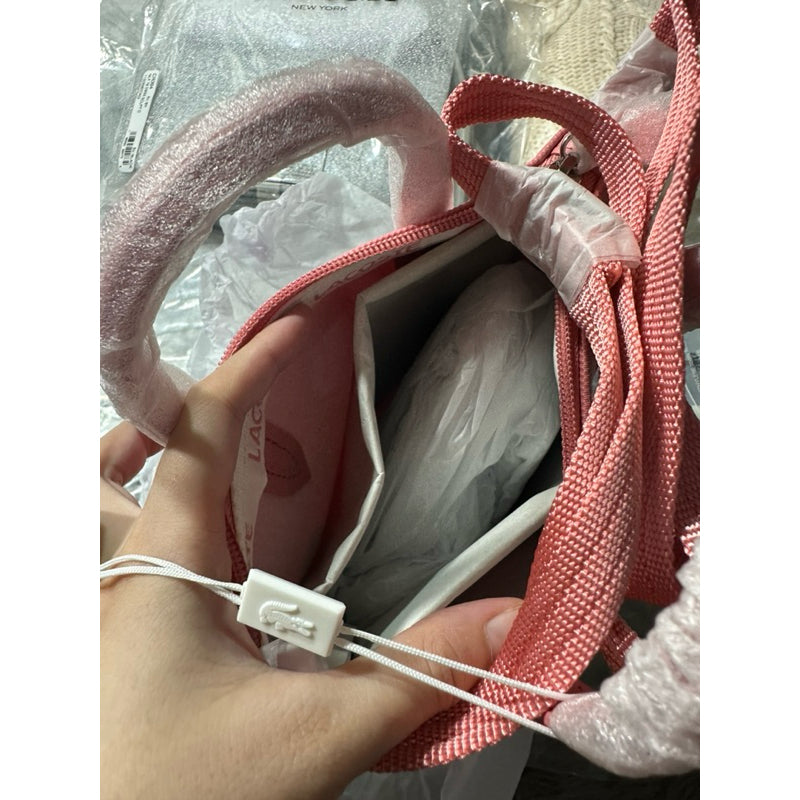 ORIG & IMPORTED LCT L.12.12 Concept Petit Canvas Mini Zip Tote Bag Pink