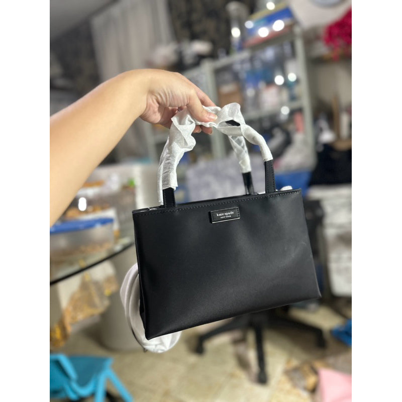 ORIG & IMPORTED KS Retail Sam Icon KSNYL Nylon Small Tote Black Bag