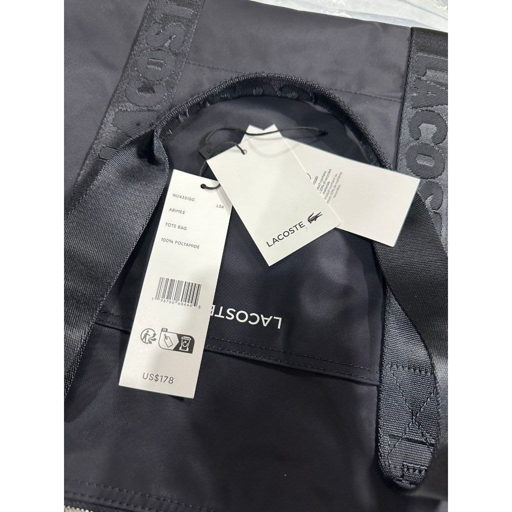 ORIG & IMPORTED LCT Active Nylon Tote Large Bag Black