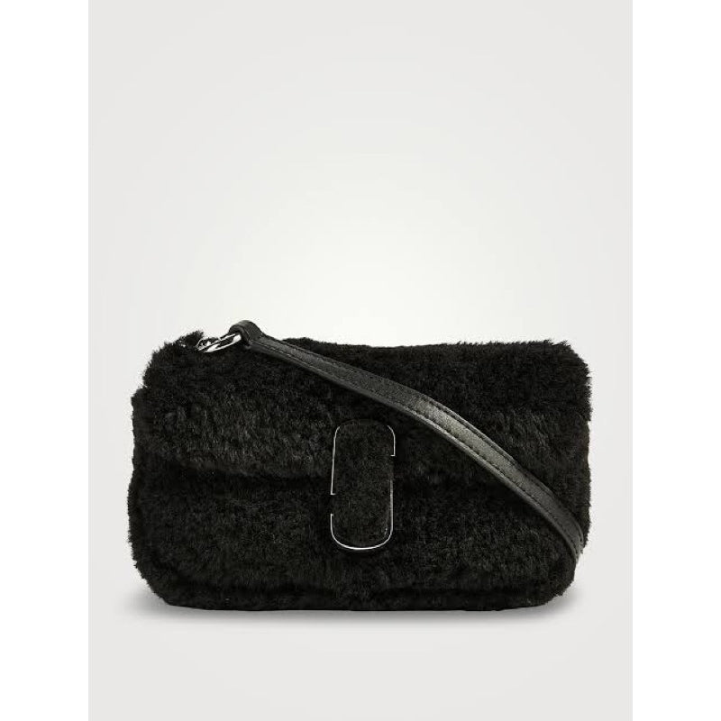 ORIG PRELOVED  MJ Mini The J Marc Teddy Shoulder Bag Black