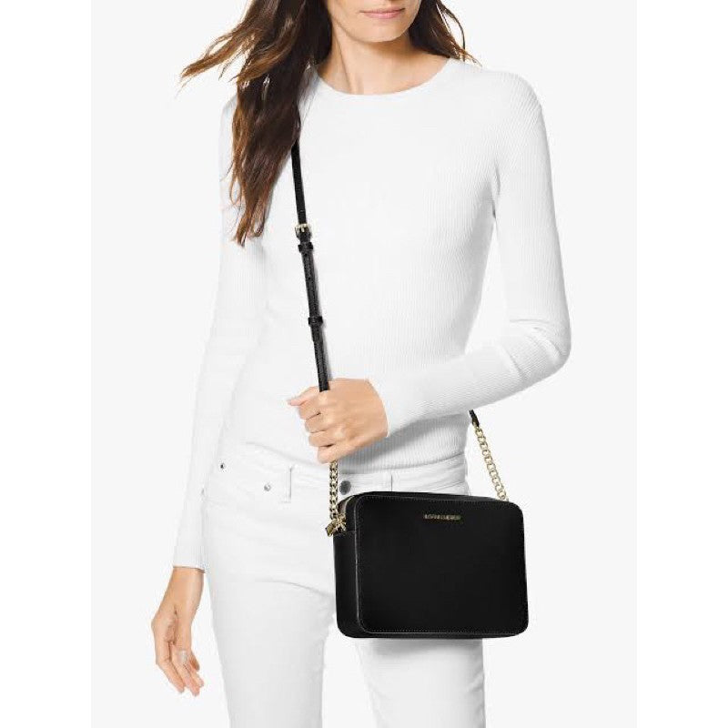 ORIG & IMPORTED MK Jet Set Large Crossbody Camera Bag in Signature