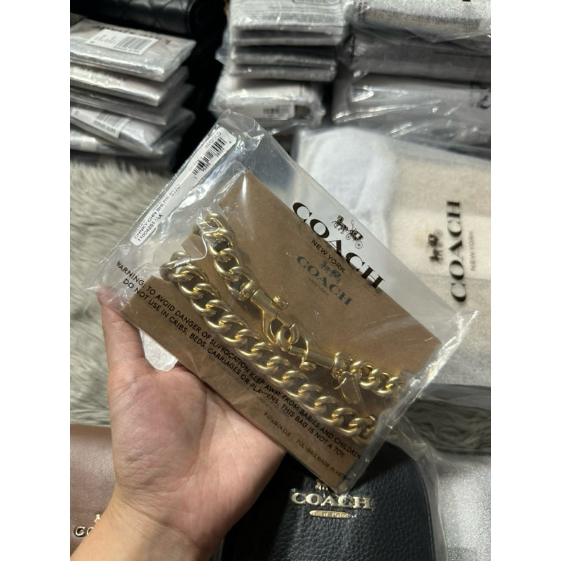ORIG & IMPORTED CCH Chunky Chain Shoulder Strap - Gold