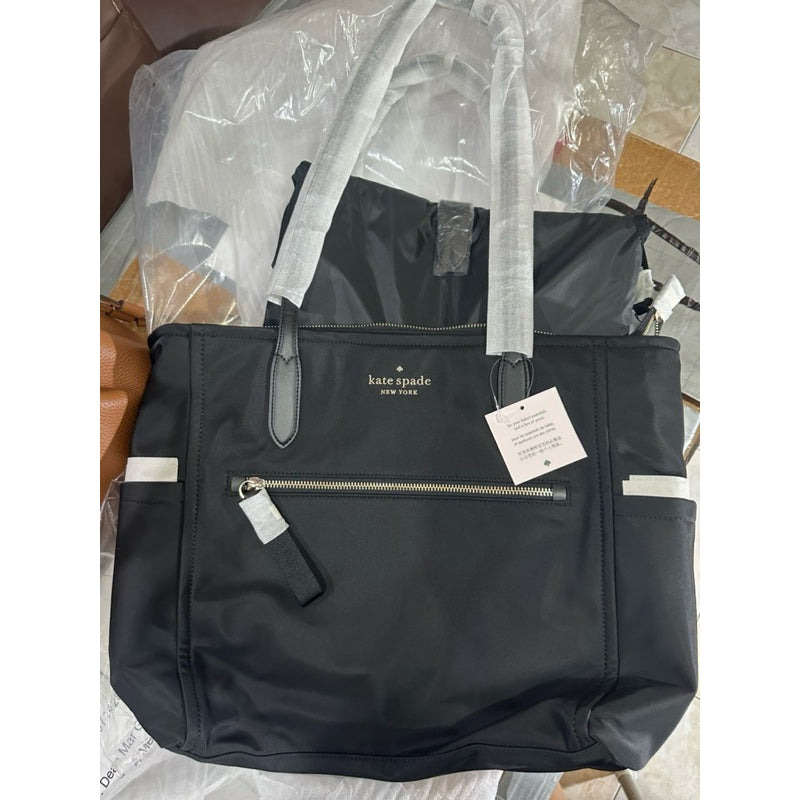 ORIG & IMPORTED KS Chelsea Nylon Baby Bag Black