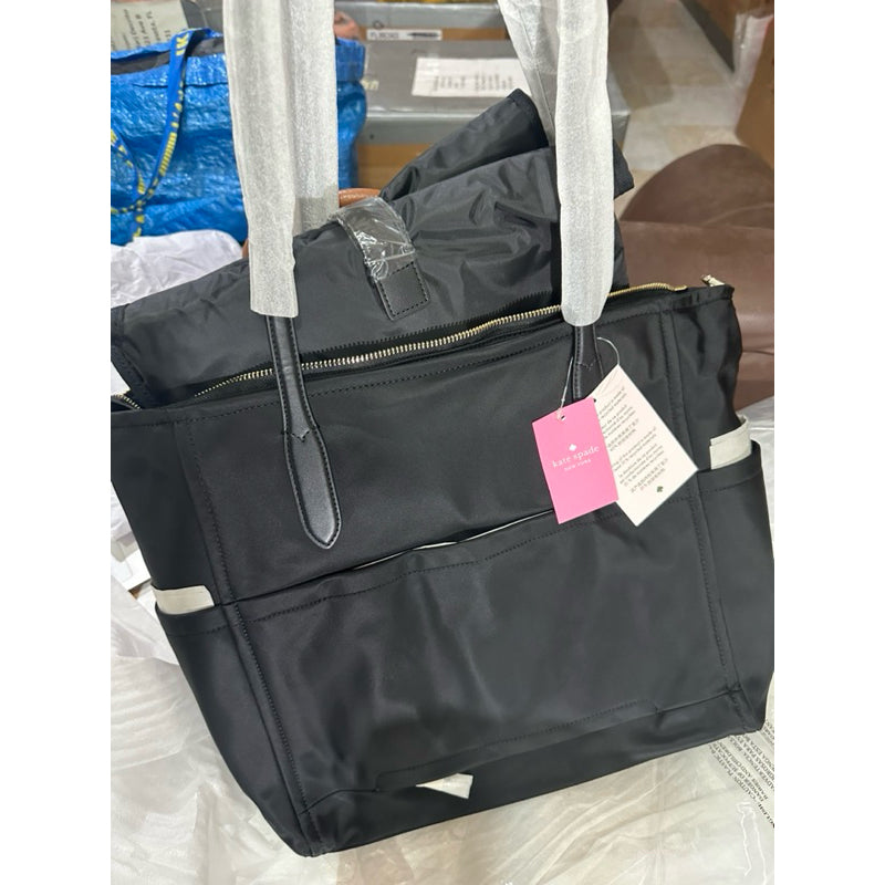ORIG & IMPORTED KS Chelsea Nylon Baby Bag Black