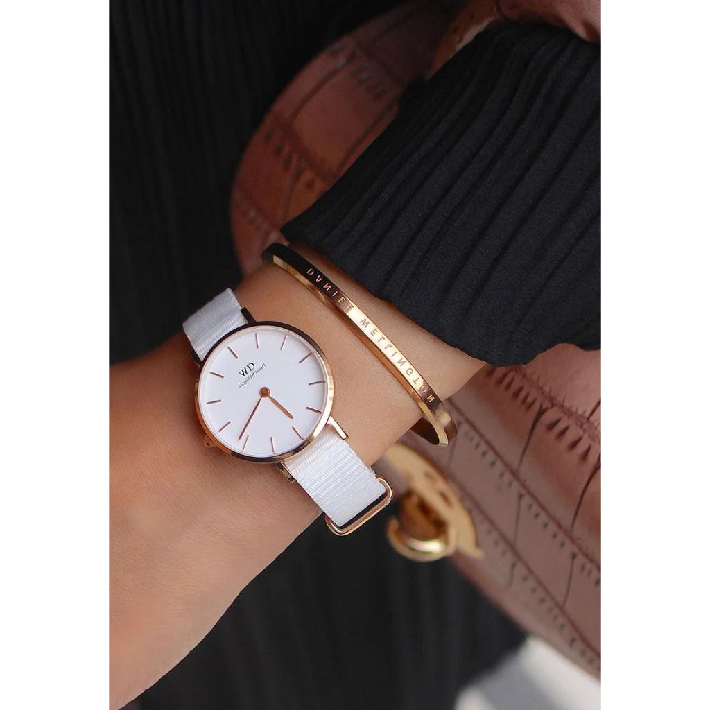 ORIG & IMPORTED Daniel Wellington Classic Dover Women's White Watch DW00600309