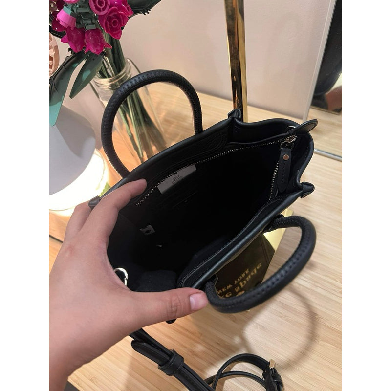 ORIG & IMPORTED KS Ella Mini Tote Bag in PINK / BLACK