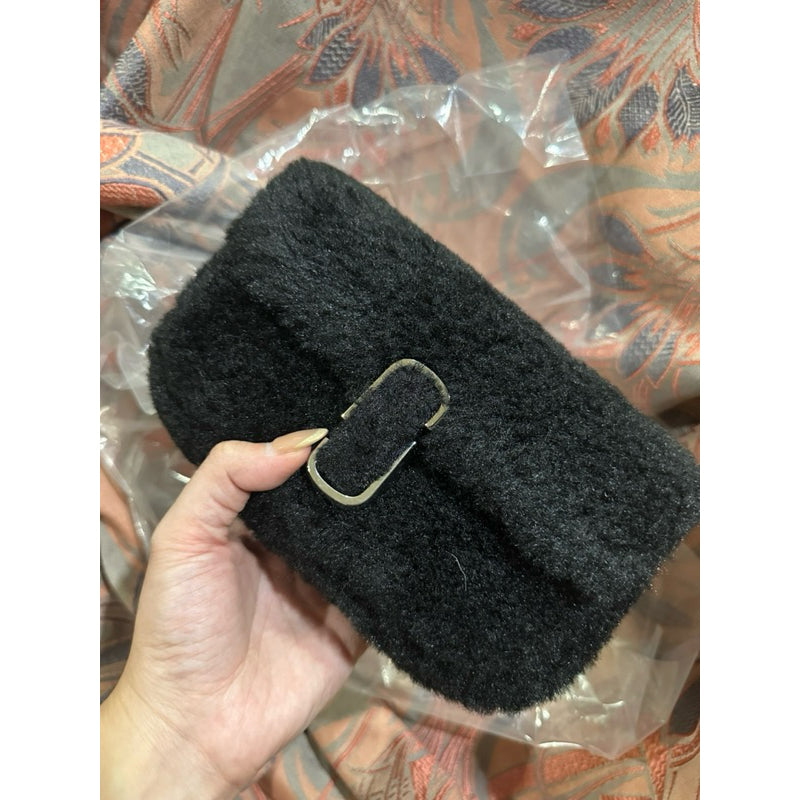 ORIG PRELOVED  MJ Mini The J Marc Teddy Shoulder Bag Black