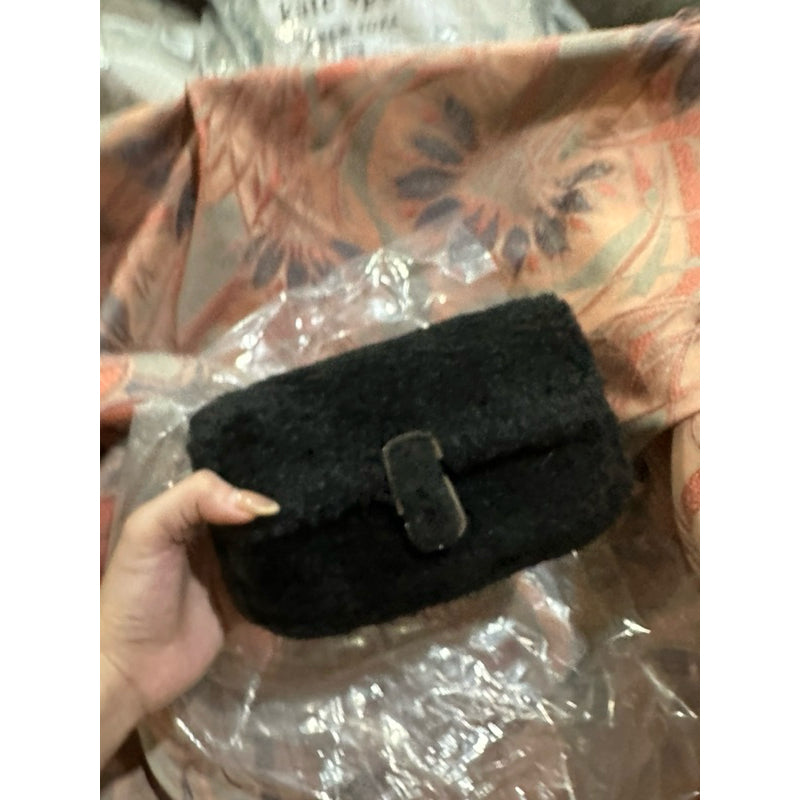 ORIG PRELOVED  MJ Mini The J Marc Teddy Shoulder Bag Black