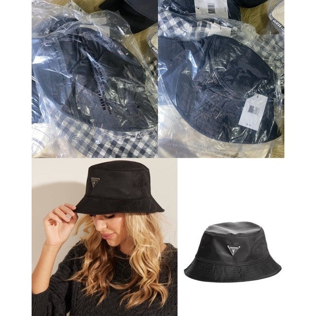 SALE! ❤️ AUTHENTIC Guess Logo Bucket Hat and Cap Nylon