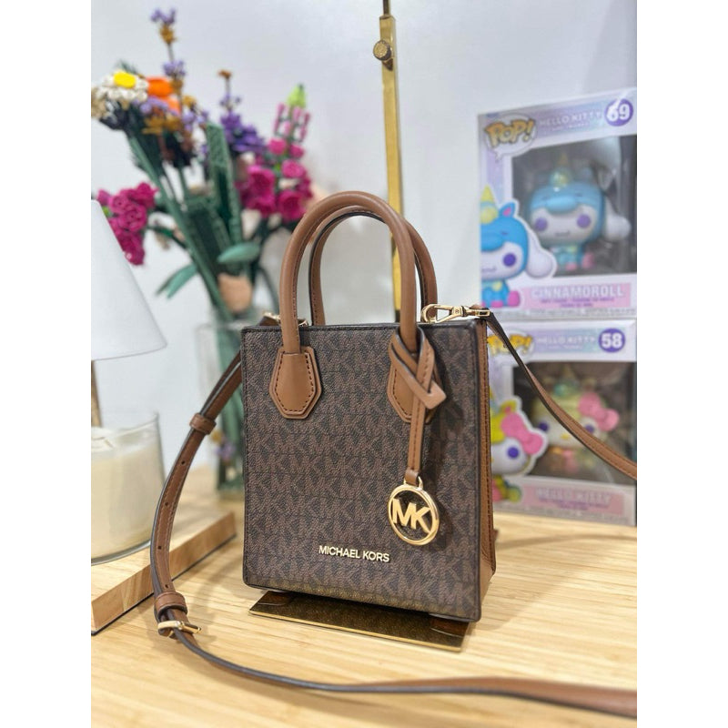 SALE! ❤️ ORIG & IMPORTED MK Mercer Extra-Small Mini Shopper Leather Crossbody Bag