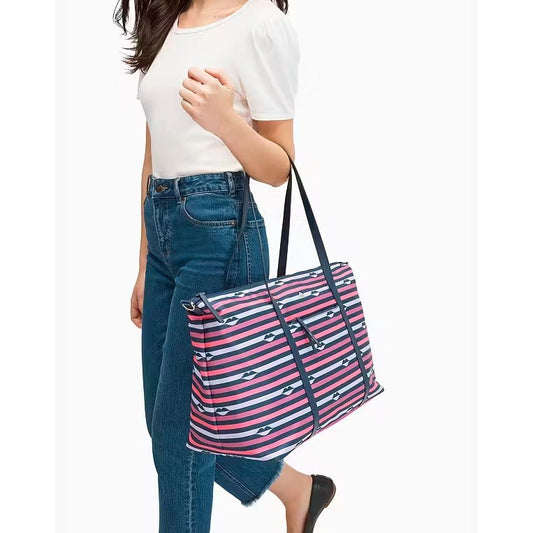 ORIG Preloved KS Jae Weekender Large Travel Nylon Pink Bag