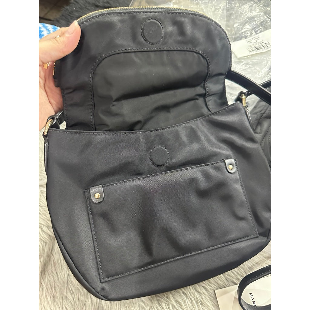 ORIG PRELOVED  MJ Preppy Nylon Mini Natasha Crossbody Bag Black